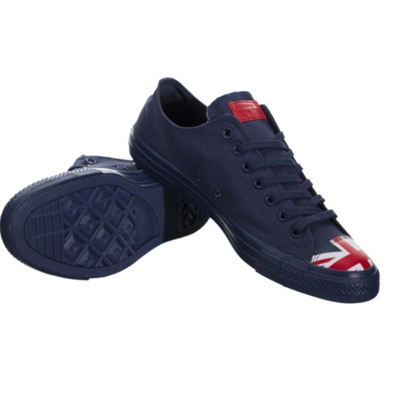 Converse Chuck Taylor Men's Union Jack Toe Low Top - Picture 2 of 2
